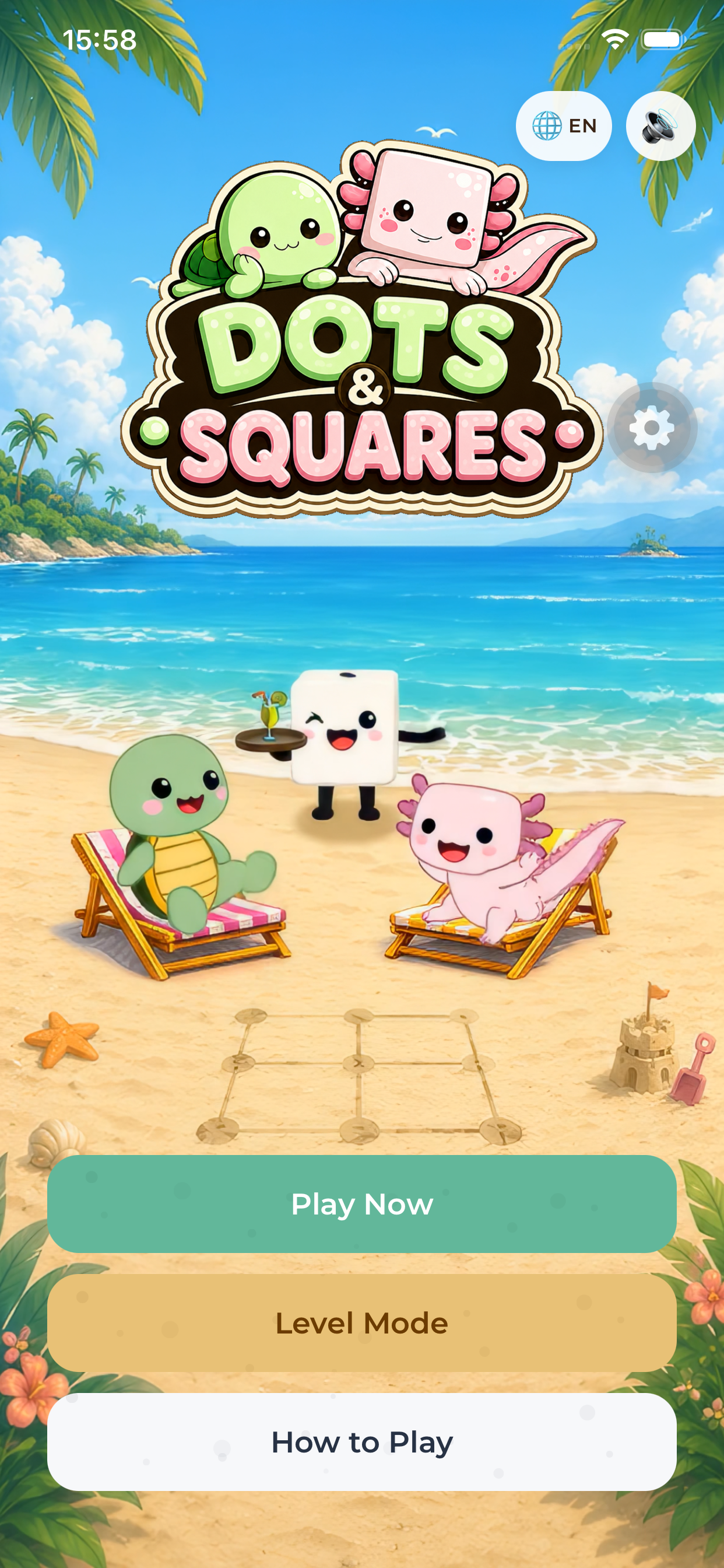 Nokta Kare main menu